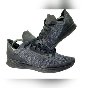 Jordan 88 Racer Sneakers Triple Black RunningShoe AV1200-001 Mens Size 9.5